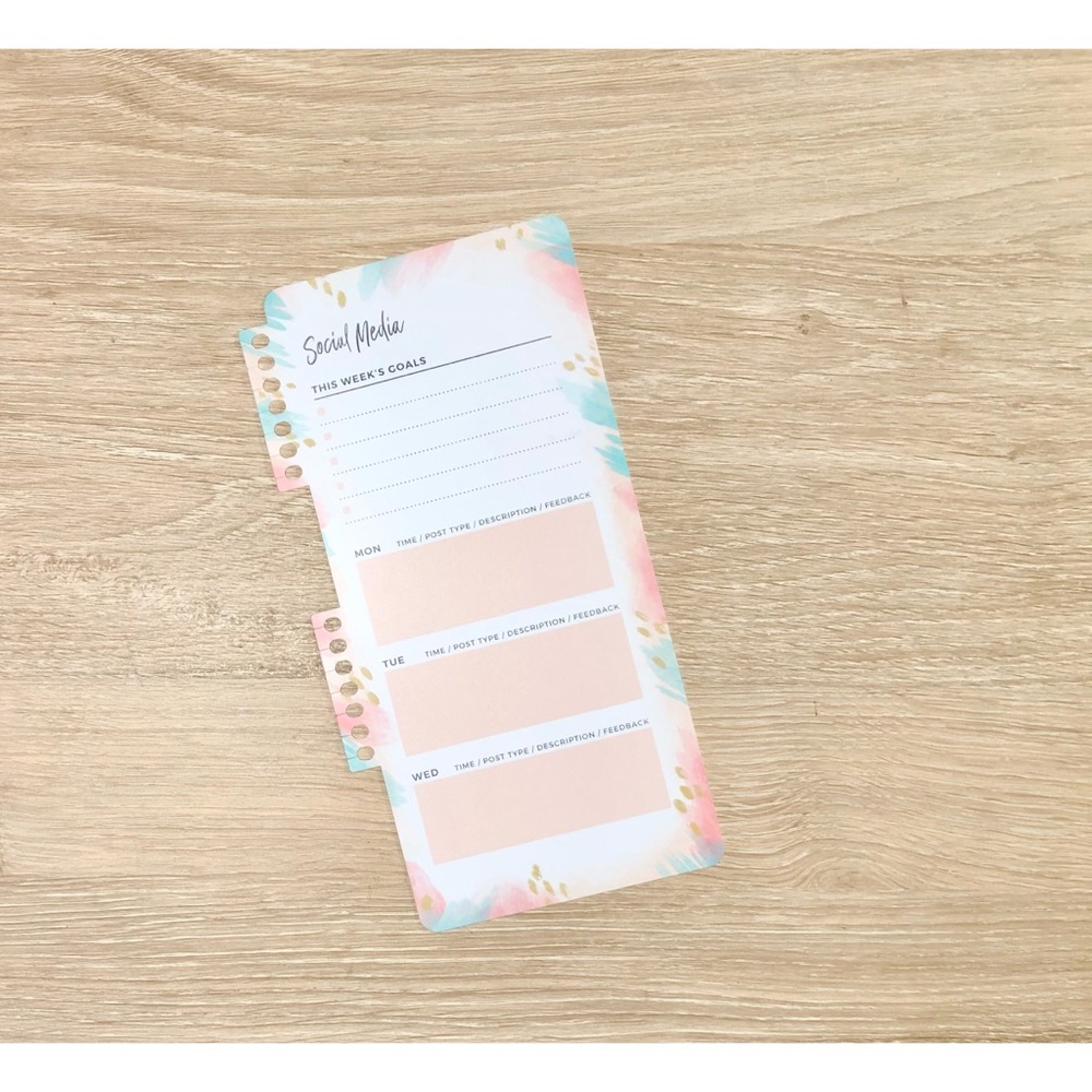Social Media Planner Snap In Dashboard